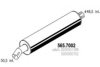 RENAULT 26551399 Middle-/End Silencer